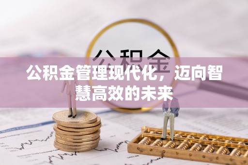 沂源公积金管理现代化，迈向智慧高效的未来
